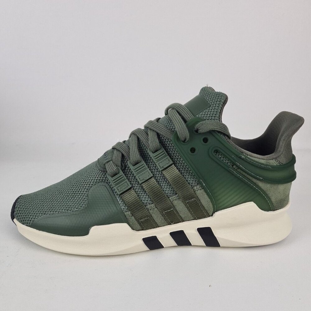 Adidas EQT Support ADV Originals Womens Green Running Sneakers - Picture 1 of 13